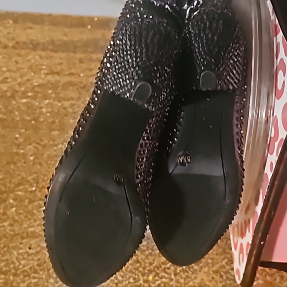 G INC International Concepts Women Gerii2 Knee Boots silver/black Size 5.5M - Picture 8 of 12